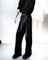 【1.5新作】プリーツAラインモードスラックス mf3631