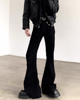 【1.14新作】ホイールエッジモードフレアデニムパンツ mf3615