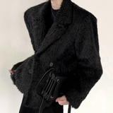 【12.17新作】スタイリッシュミンクタッチモードジャケット mf3610