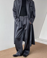 【12.3新作】サテンルーズモードパンツ mf3600