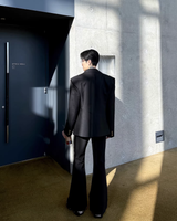 【2.6新作】ダブルブレストコリアンモードジャケット mf3658