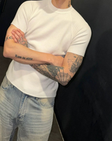 Korean layered monotone cut and sew mf3662