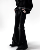 【11.19新作】シャインドットモードフレアパンツ mf3593