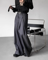 [1/21 New] Side Pleated Style Up Slacks mf3640