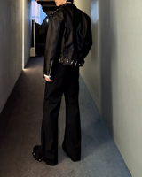 【11.10新作】バックルデザインモードジャケット mf3577