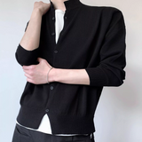 【1.16新作】ハイネッククラシックカーディガン mf3629