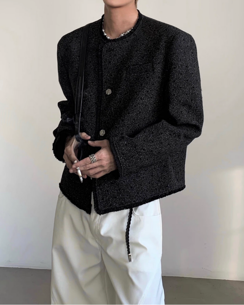 【11.28新作】クラシックモードツイードジャケット mf3583