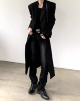 Slim Foot Flare Korean Slacks mf3097