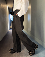 【11.7新作】ストライプルーズコリアンスラックス mf3578