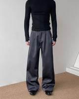 【12.3新作】サテンルーズモードパンツ mf3600