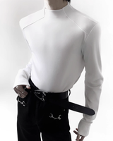 【1.28新作】ハイネックモードカットソー mf3653