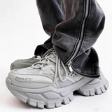 Split-toe mode leather boots mf3636