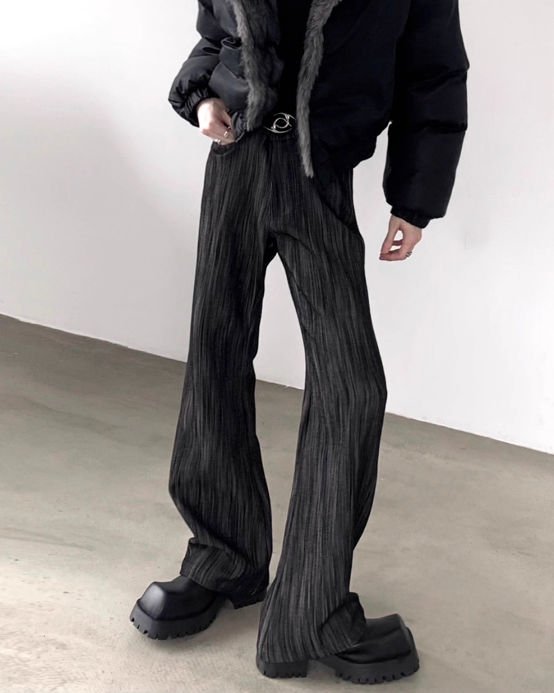 【11.17新作】ストライプフレアデニムパンツ mf3592