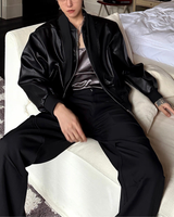 レザーモードコリアンジャケット mf3538