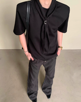 MODEFREAKの【5.29新作】モードクラシックタイデザインカットソー mf3759の画像