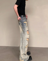 MODEFREAKの【6.12新作】ハイダメージモードデニムパンツ mf3771の画像