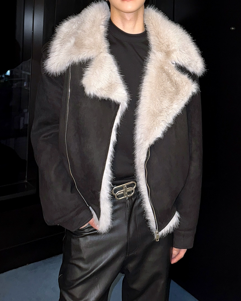 【11.24新作】モードファーショートジャケット mf3588