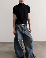 MODEFREAKの【6.13新作】アシンメトリーネックトップス mf3364の画像