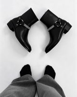 MODEFREAKのモードチェーンチェルシーブーツ mf3872の画像