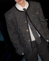 【10.31新作】シャインツイードモードジャケット mf3570