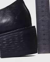 Split-toe mode leather boots mf3636