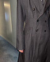 【11.7新作】スタイルアップモードロングコート mf3576