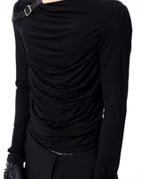 MODEFREAKの【9.26新作】バックルデザインモードカットソー mf3540の画像