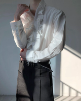 【2.11新作】フリルモードクラシカルシャツ mf3649