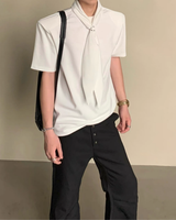 MODEFREAKの【5.29新作】モードクラシックタイデザインカットソー mf3759の画像