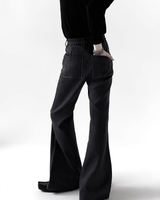 Wheel Edge Mode Flare Denim Pants mf3615