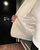 【11.19新作】シンプルモードツイードジャケット mf3587