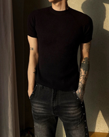 Korean layered monotone cut and sew mf3662