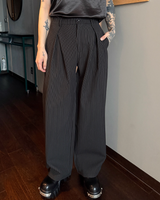 【11.7新作】ストライプルーズコリアンスラックス mf3578