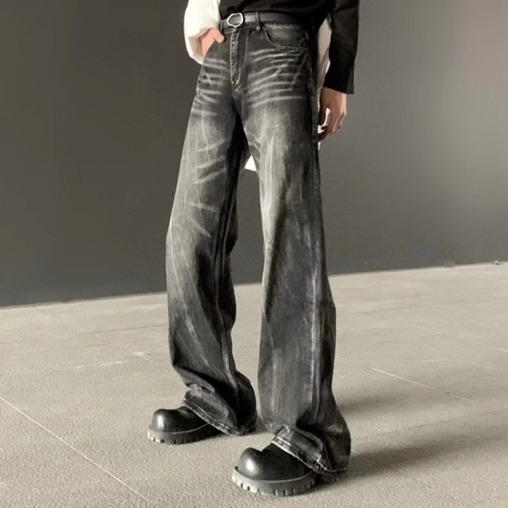 MODEFREAKのブラストサンドフレアデニムパンツ mf2499の画像5