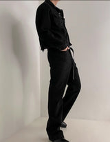 데미지 데님 재킷 mf2804