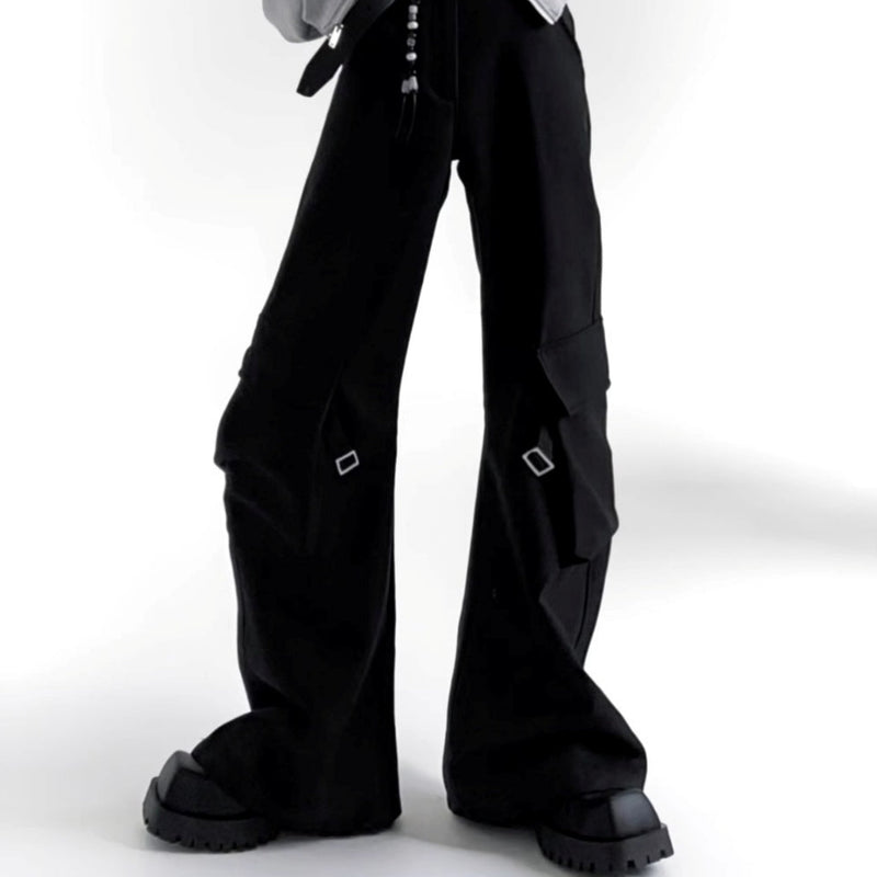 MODEFREAKのバックルデザインモードパンツ mf3247の画像