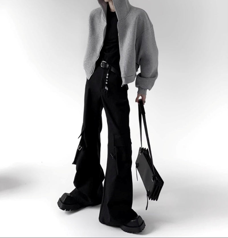 MODEFREAKのバックルデザインモードパンツ mf3247の画像