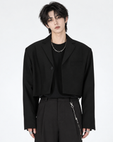 Short monotone jacket mf0960
