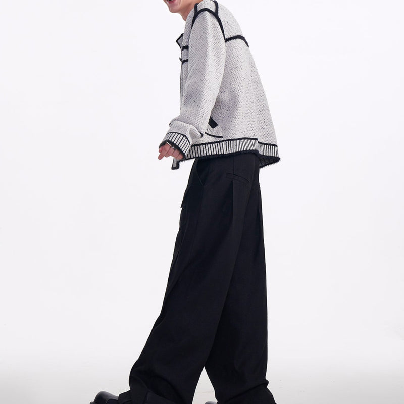MODEFREAKの【8.29新作】モノトーンバイカラーカーディガン mf3500の画像