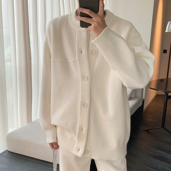MODEFREAKのルーズモノトーンカーディガン mf2098の画像