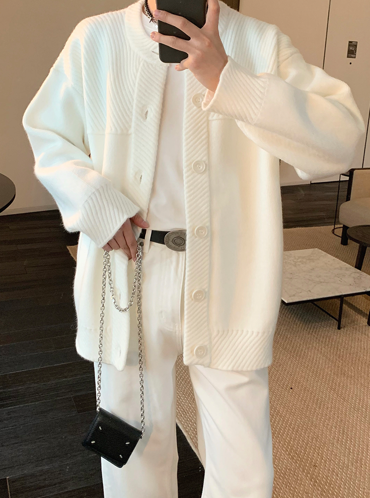 MODEFREAKのルーズモノトーンカーディガン mf2098の画像