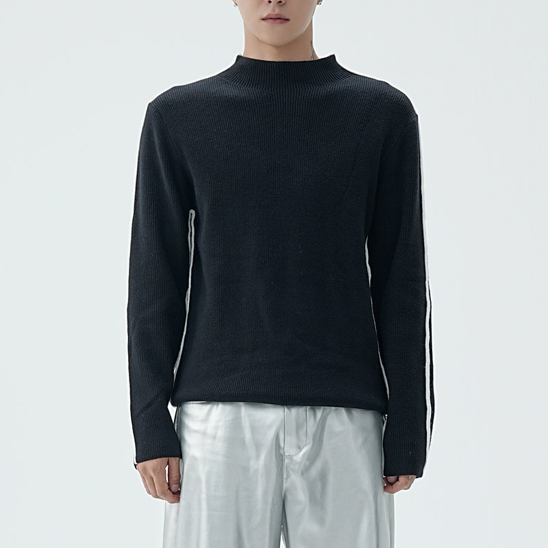 MODEFREAKの【9.15新作】バイカラーラインニットトップスの画像7