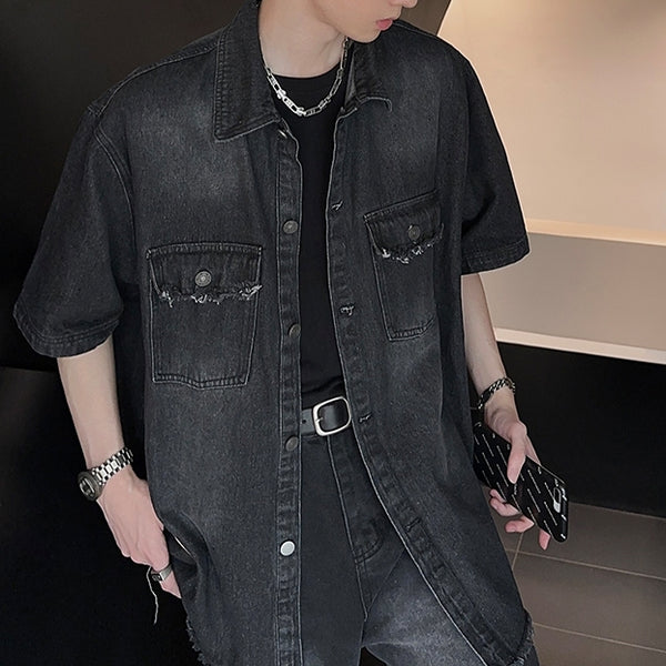 MODEFREAKのサマーデニムシャツジャケットの画像2