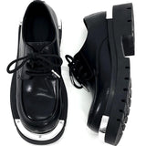 MODEFREAKのシルバートゥモードレザーシューズ mf2863の画像