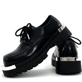MODEFREAKのシルバートゥモードレザーシューズ mf2863の画像