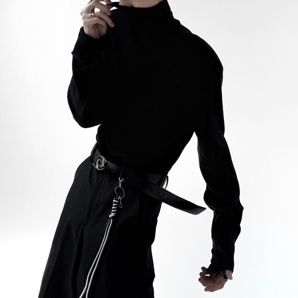 【8.23 신작】실버 스냅 모드 루즈 셔츠 mf2844