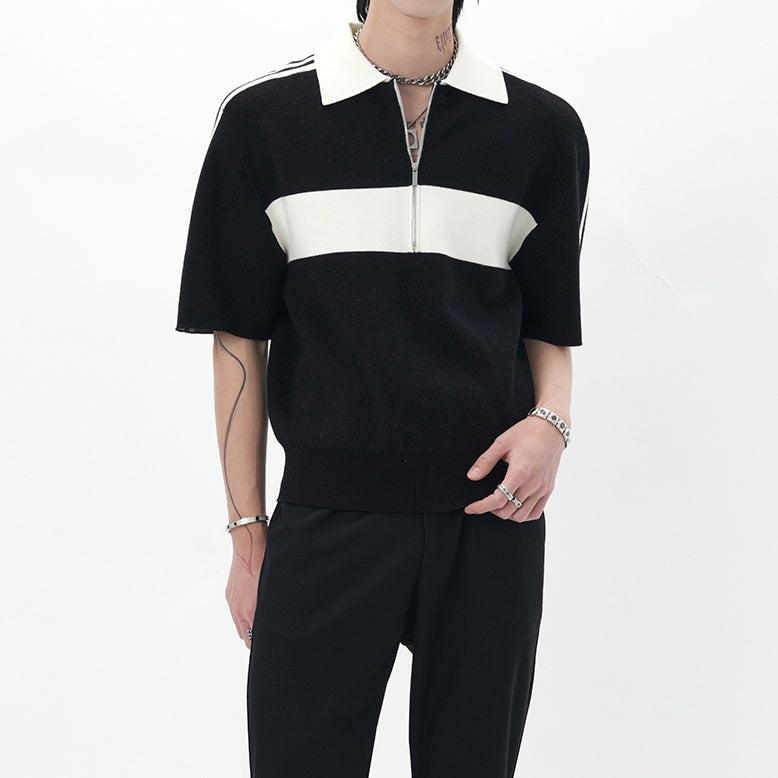 MODEFREAKのジップアップモノトーントップス mf3345の画像
