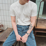 MODEFREAKのコリアンモードシルエットTシャツ mf3434の画像