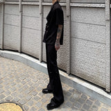 MODEFREAKの【6.25新作】アシンメトリーカラーコリアンサマージャケット mf3409の画像