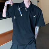 MODEFREAKのバックルデザインモードTシャツ mf3384の画像